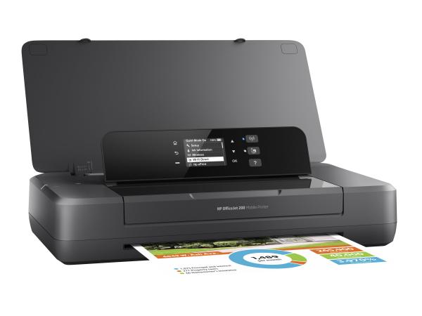 HP Officejet 200 Mobile Printer - Drucker - Farbe - Tintenstrahl - A4/Legal - 1200 x 1200 dpi - bis zu 20 Seit