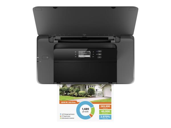 HP Officejet 200 Mobile Printer - Drucker - Farbe - Tintenstrahl - A4/Legal - 1200 x 1200 dpi - bis zu 20 Seit