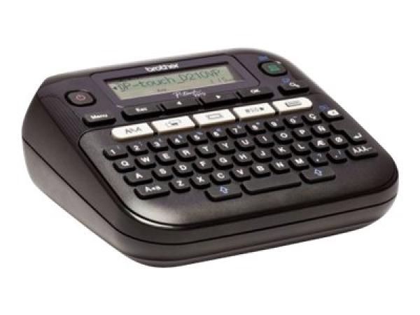 Brother P-Touch PT-D210VP - Beschriftungsgerät - s/w - Thermotransfer - Rolle (1,2 cm)