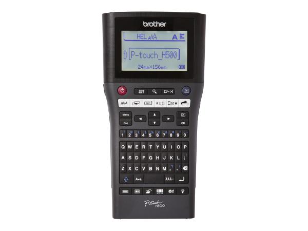 Brother P-Touch PT-H500 - Beschriftungsgerät - s/w - Thermotransfer - Rolle (2,4 cm)