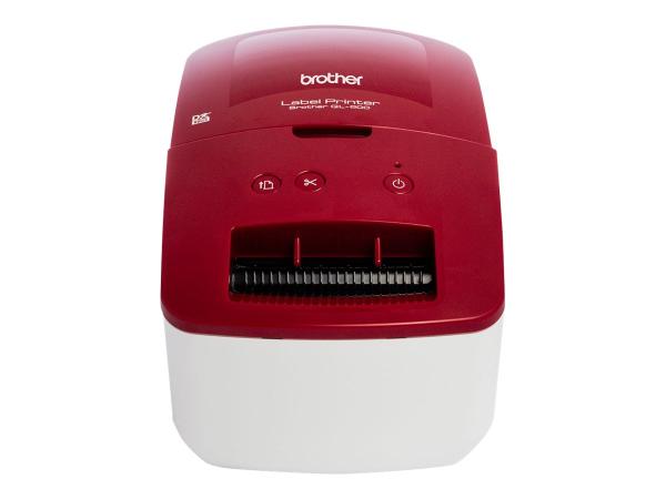 Brother QL-600R - Etikettendrucker - Thermodirekt - Rolle (6,2 cm)