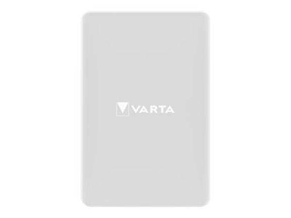 Varta Portable Power - Induktive Power Bank - Mag Pro - Li-Pol - 5000 mAh - 18.5 Wh - 12 Watt - 2.4 A - PD (24