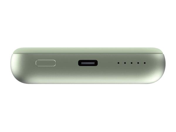 Verbatim Charge 'n' Go - Induktive Power Bank - Magnethalterung - Li-Pol - 10000 mAh - 20 Watt - 2.4 A - Apple