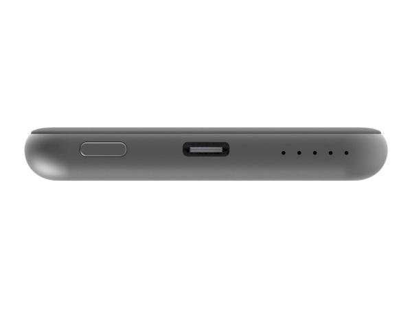 Verbatim Charge 'n' Go - Induktive Power Bank - Magnethalterung - Li-Pol - 5000 mAh - 20 Watt - 2.4 A - Apple 