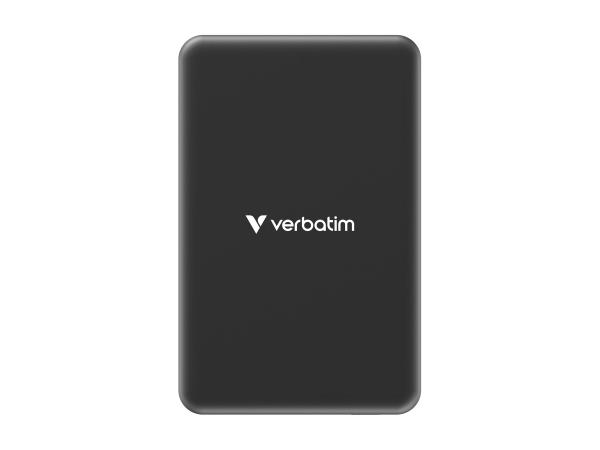 Verbatim Charge 'n' Go Essentials - Induktive Power Bank - magnetisch - 10000 mAh - 35 Watt - 3 A - PD 3.0, QC