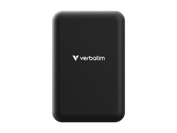 Verbatim Charge 'n' Go Essentials - Induktive Power Bank - magnetisch - 20000 mAh - 35 Watt - 3 A - PD 3.0, QC