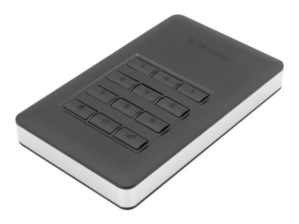 Verbatim Store 'n' Go Secure Portable HDD with Keypad Access - Festplatte - verschlüsselt - 2 TB - extern (tr