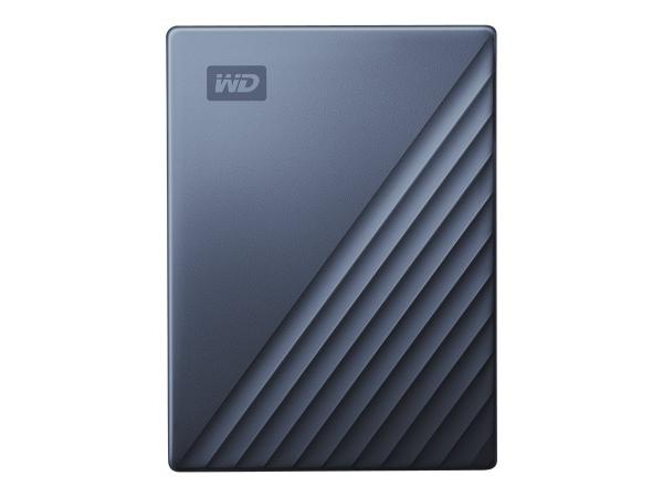 WD My Passport Ultra WDBFTM0050BBL - Festplatte - verschlüsselt - 5 TB - extern (tragbar)