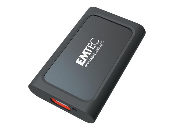 EMTEC X210 - SSD - 512 GB - extern (tragbar) - USB 3.2 Gen 2 (USB-C Steckverbinder)