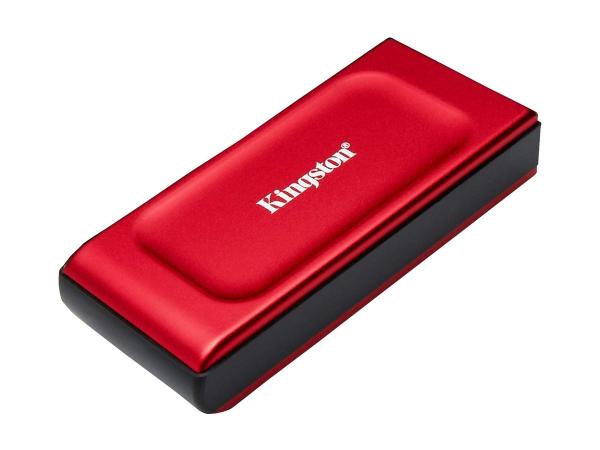 Kingston XS1000 - SSD - 2 TB - extern (tragbar) - USB 3.2 Gen 2 (USB-C Steckverbinder)
