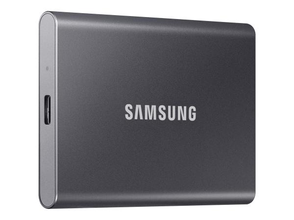 Samsung T7 MU-PC2T0T - SSD - verschlüsselt - 2 TB - extern (tragbar)