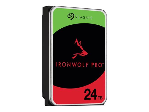 Seagate IronWolf Pro ST24000NT002 - Festplatte - 24 TB - intern - 3.5" (8.9 cm)