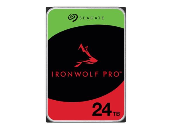 Seagate IronWolf Pro ST24000NT002 - Festplatte - 24 TB - intern - 3.5" (8.9 cm)