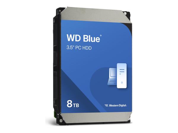 WD Blue WD80EAAZ - Festplatte - 8 TB - intern - 3.5" (8.9 cm)