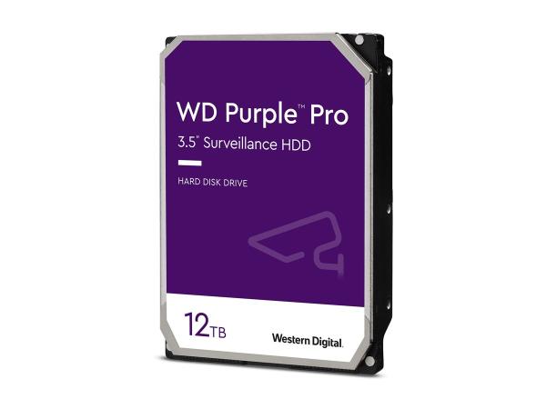 WD Purple Pro WD122PURP - Festplatte - 12 TB - intern - 3.5" (8.9 cm)