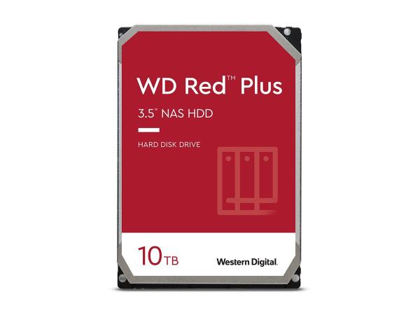 WD Red Plus WD100EFGX - Festplatte - 10 TB - intern - 3.5" (8.9 cm)