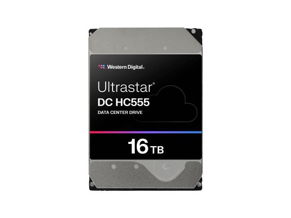 WD Ultrastar DC HC555 - Festplatte - Datencenter - 16 TB - intern - 3.5" (8.9 cm)