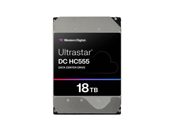 WD Ultrastar DC HC555 - Festplatte - Datencenter - 18 TB - intern - 3.5" (8.9 cm)