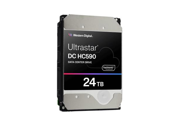 WD Ultrastar DC HC590 0F65642 - Festplatte - Datencenter - verschlüsselt - 24 TB - intern - 3.5" (8.9 cm)