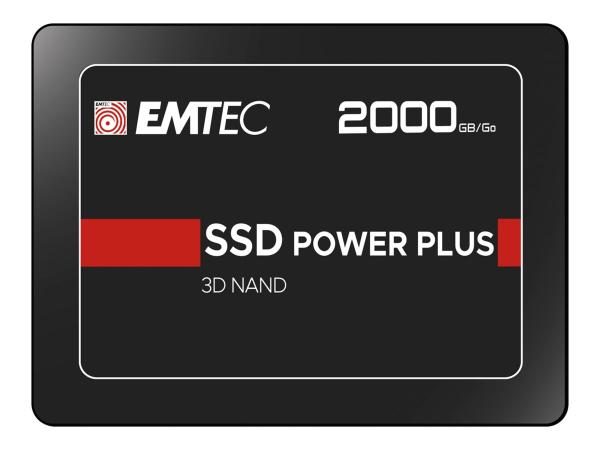 EMTEC X150 Power Plus - SSD - 2 TB - intern - 2.5" (6.4 cm)
