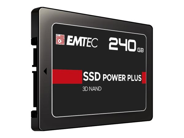 EMTEC X150 Power Plus 3D NAND - SSD - 240 GB - intern - 2.5" (6.4 cm)