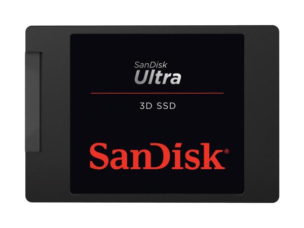 SanDisk Ultra 3D - SSD - 500 GB - intern - 2.5" (6.4 cm)