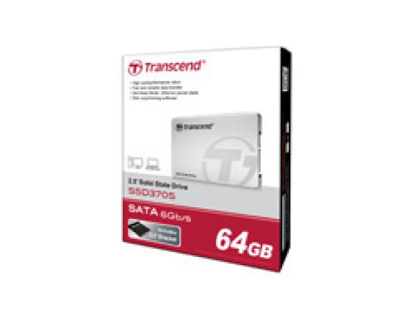 Transcend SSD370S - SSD - 64 GB - intern - 2.5" (6.4 cm)