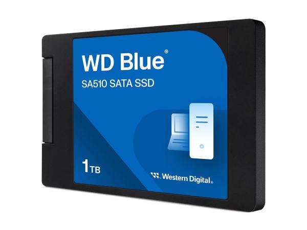 WD Blue SA510 WDS100T3B0A-00AXR0 - SSD - 1 TB - intern - 2.5" (6.4 cm)
