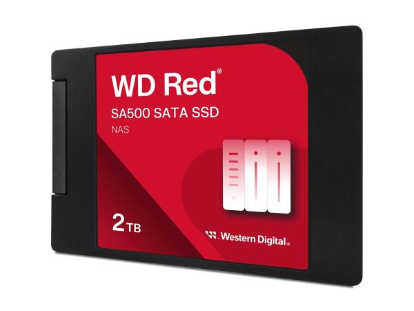WD Red SA500 WDS200T2R0A-68CKB0 - SSD - 2 TB - intern - 2.5" (6.4 cm)