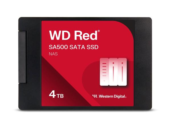 WD Red SA500 WDS400T2R0A-68CKB0 - SSD - 4 TB - intern - 2.5" (6.4 cm)