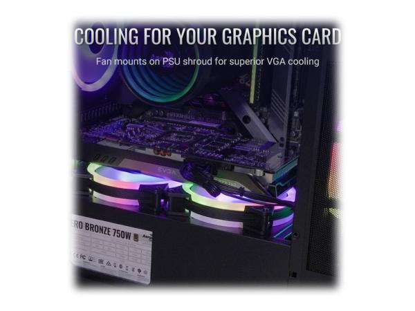 AEROCOOL ADVANCED TECHNOLOGIES AeroCool Atomic Lite - MT - micro ATX - Seitenteil mit Fenster (gehärtetes Gla