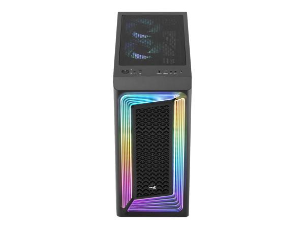 AEROCOOL ADVANCED TECHNOLOGIES AeroCool Interstellar-G-BK-v1 - Mid tower - ATX - Seitenteil mit Fenster (gehä