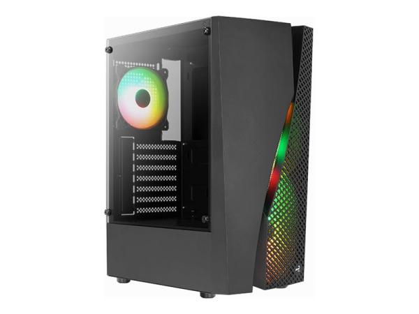 AEROCOOL ADVANCED TECHNOLOGIES AeroCool Wave - Mid tower - ATX - Seitenteil mit Fenster (gehärtetes Glas)
