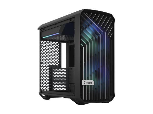 Fractal Design Torrent Compact RGB TG Light Tint - Kompaktgehäuse - E-ATX - keine Spannungsversorgung (ATX)
