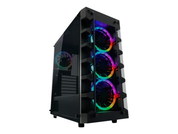 LC-Power Gaming 709B Solar_System_X - Tower - ATX - Seitenteil mit Fenster (gehärtetes Glas)