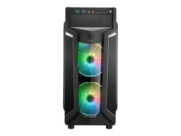 Sharkoon VG6-W RGB - Tower - ATX - Seitenteil mit Fenster (Acryl)
