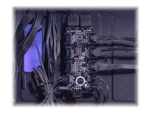 AEROCOOL ADVANCED TECHNOLOGIES AeroCool Mirage-G-BK-v1 - Mid tower - ATX - Seitenteil mit Fenster (gehärtetes