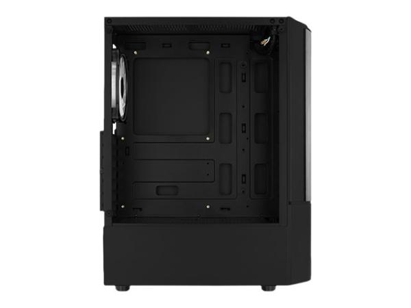 AEROCOOL ADVANCED TECHNOLOGIES AeroCool Quantum - Mid tower - ATX - Seitenteil mit Fenster (gehärtetes Glas)