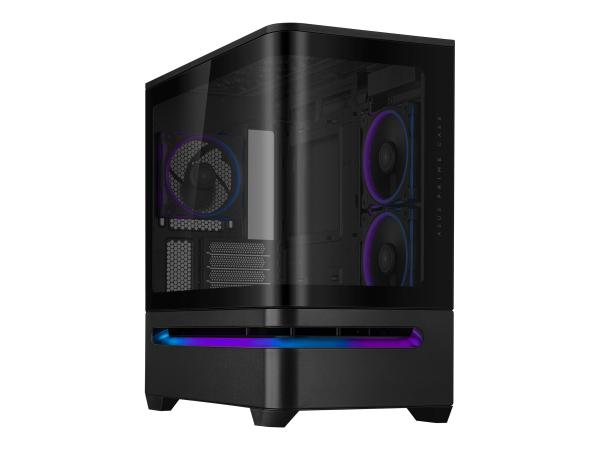 ASUS Prime AP202 - microATX Tower - Seitenteil mit Fenster (gehärtetes Glas)