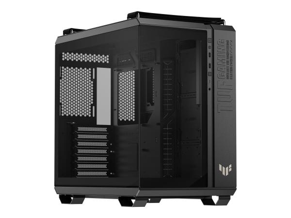 ASUS TUF Gaming GT502 Horizon - Mid tower Gaming - ATX - Seitenteil mit Fenster (gehärtetes Glas)