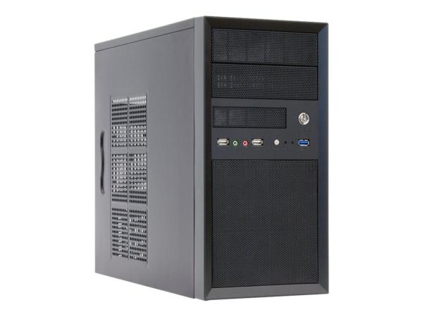 Chieftec Mesh Series CT-01B - Tower - micro ATX - keine Spannungsversorgung (ATX12V 2.3/ PS/2)