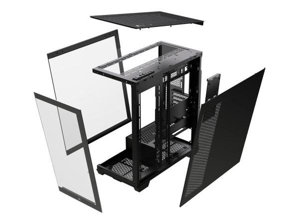 Corsair 3500X - Mid tower - E-ATX - Seitenteil mit Fenster (gehärtetes Glas)