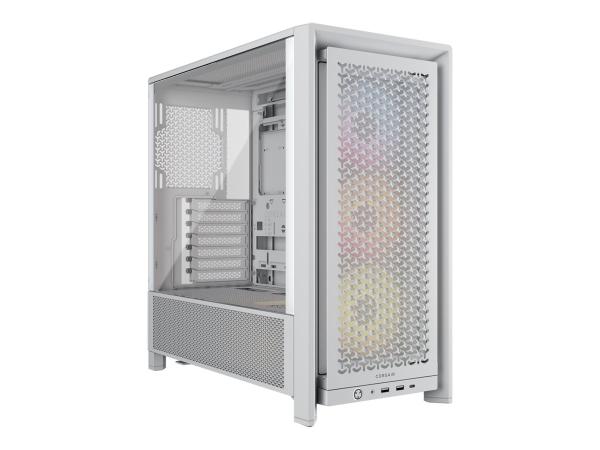 Corsair FRAME 4000D RS ARGB - Midi-Tower Gaming - E-ATX - Seitenteil mit Fenster (gehärtetes Glas)
