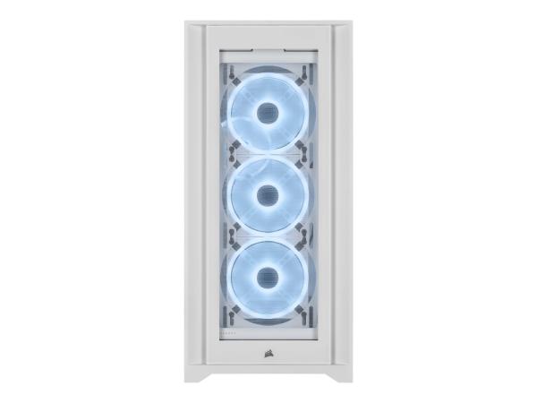 Corsair iCUE 5000X RGB QL Edition - Mid tower - Seitenteil mit Fenster (gehärtetes Glas)