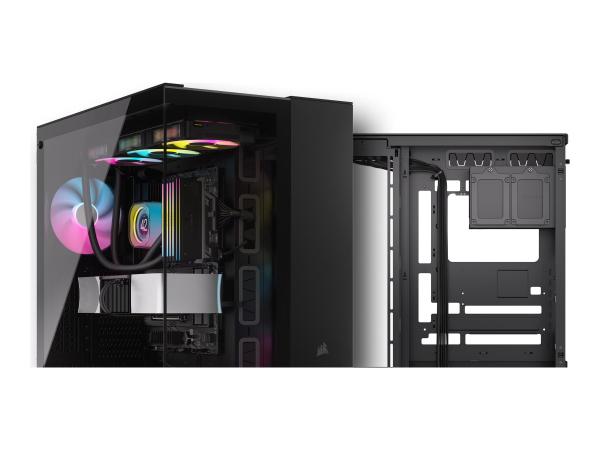 Corsair iCUE LINK 6500X RGB - Mid tower - ATX - Seitenteil mit Fenster (gehärtetes Glas)