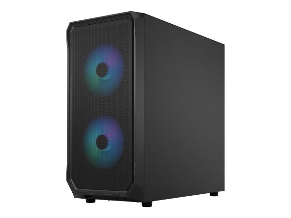 Fractal Design Focus 2 RGB - Tower - ATX - Seitenteil mit Fenster (gehärtetes Glas)