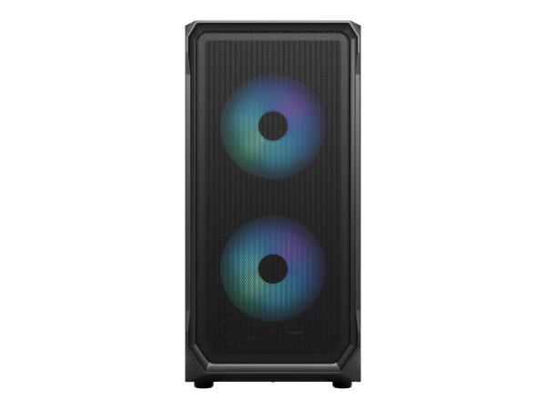 Fractal Design Focus 2 RGB - Tower - ATX - Seitenteil mit Fenster (gehärtetes Glas)