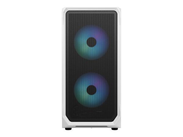 Fractal Design Focus 2 RGB - Tower - ATX - Seitenteil mit Fenster (gehärtetes Glas)