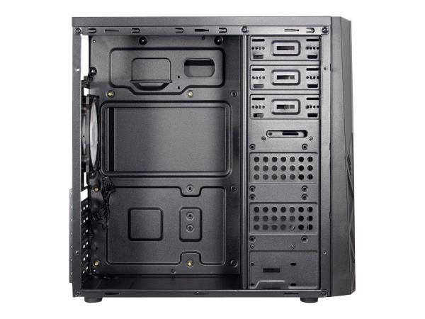 Inter-Tech B-02 - Tower - ATX - Seitenteil mit Fenster (Acryl)