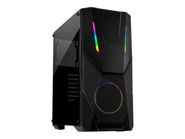 Inter-Tech IT-3303 Hornet - Tower Gaming - ATX - Seitenteil mit Fenster (Acryl)